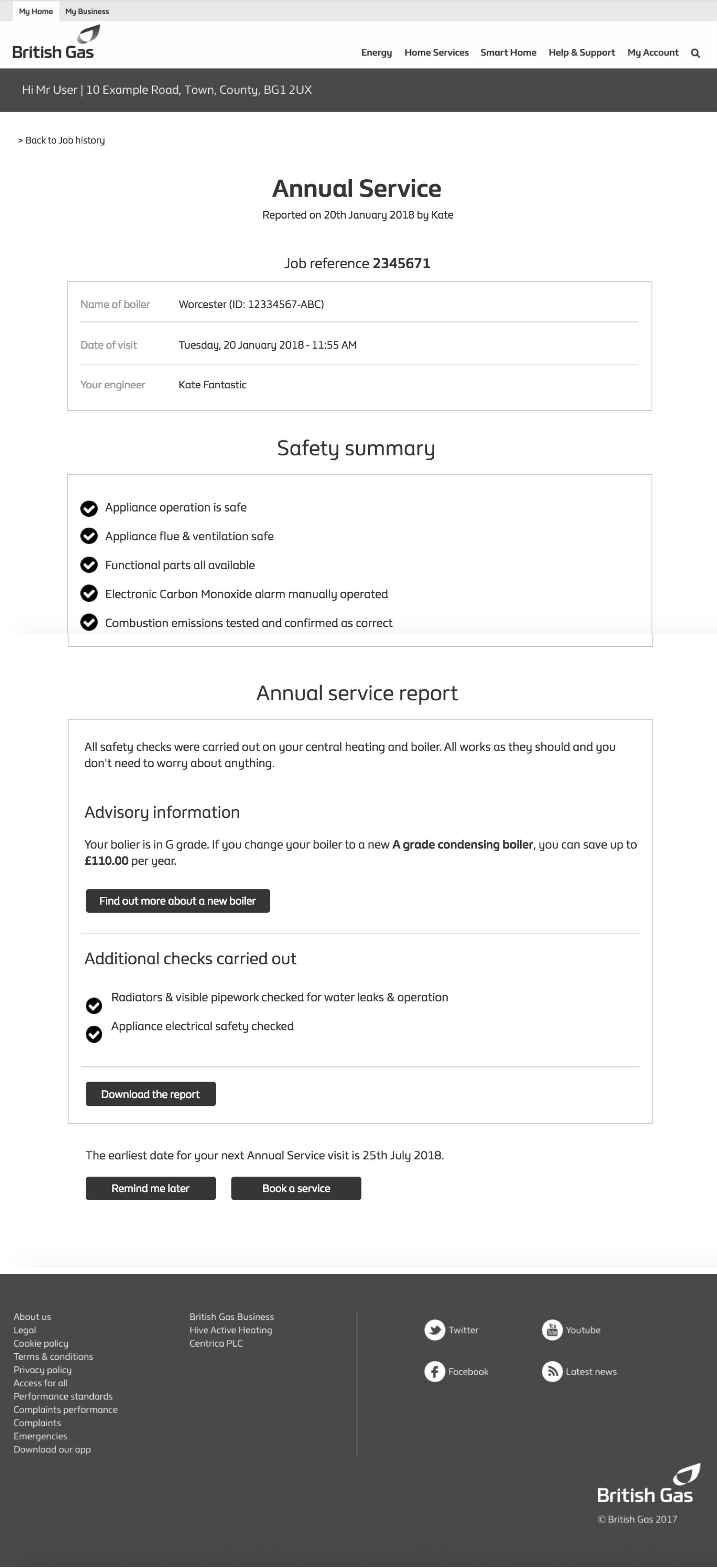 Job report wires-Review for MVP